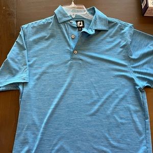 FootJoy blue golf polo